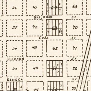 Vintage Map of Lakeland, Minnesota 1938