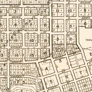 Vintage Map of Stillwater, Minnesota 1938