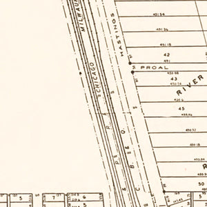 Vintage Map of Newport, Minnesota 1938