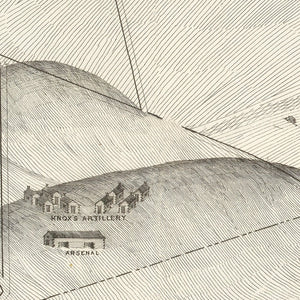 Vintage Valley Forge, PA Map 1877