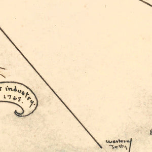 Vintage Nantucket Map 1930