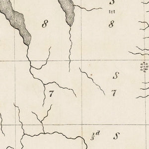 Vintage Finger Lakes Region Map 1849
