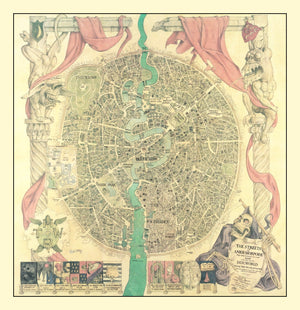 Vintage Discworld Map 1993