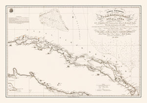 Vintage Map of Cuba 1836