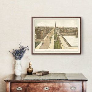 Vintage Murray Hill Neighborhood New York Map 1879