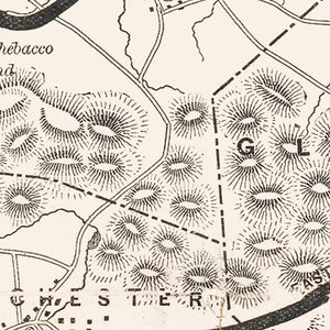 Vintage Cape Ann Map 1889