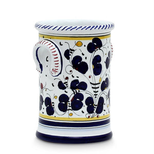 ORVIETO BLUE ROOSTER: Utensil Holder