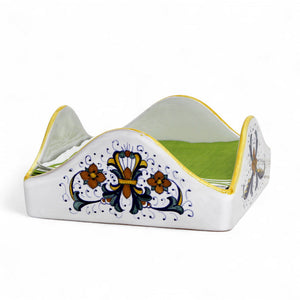 RICCO DERUTA CLASSICO: Square Napkins Holder Large (For Dinner Size napkins (8"x8"))