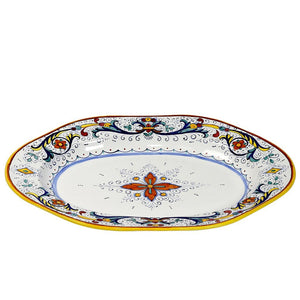 RICCO DERUTA DELUXE: Hexagonal Extra Large Oval Platter