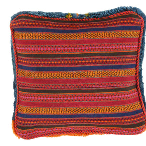 Fine Hand knotted Gabbeh pillow 15"X 16"