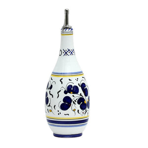 ORVIETO BLUE ROOSTER: Olive Oil Slim Bottle Dispenser