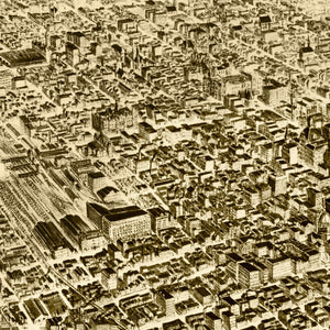 Vintage Map of St. Louis, Missouri 1894