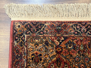 Karastan Rug 2x4 Multicolor Panel Kirman #717, Original 700 Series, Wool Pile Vintage Discontinued