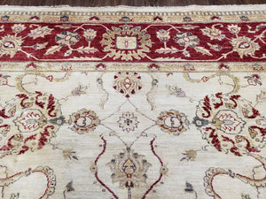 9x12 Rug, Peshawar Rug, Room Sized Rug, Pakistani Rug, Oushak Rug, Vintage Rug, Dining Room Rug, 9x12 Area Rugs, Neutral Rug, Nursery Decor