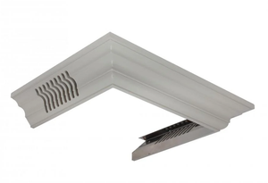 ZLINE Vented Crown Molding Profile 6 for Wall Range Hood, CM6V-KBUU