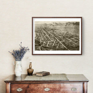 Vintage Map of Fort Collins, Colorado 1899