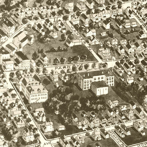 Vintage Map of Amityville, New York 1925
