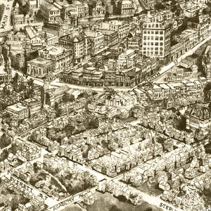 Vintage Map of Middletown, New York 1921