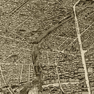 Vintage Map of Rochester, New York 1910