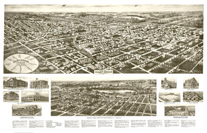 Vintage Map of Valley Stream, New York 1924