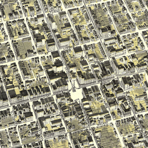 Vintage Map of Allentown, Pennsylvania 1901