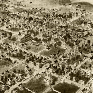 Vintage Map of Berlin, Pennsylvania 1905