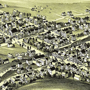 Vintage Map of Gallitzin, Pennsylvania 1901