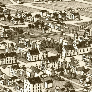 Vintage Map of Harmony, Pennsylvania 1901