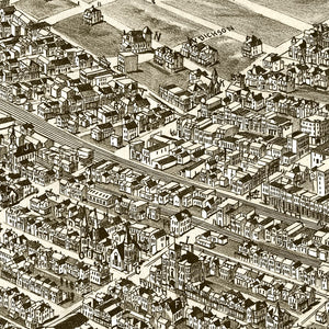 Vintage Map of Homestead, Pennsylvania 1902