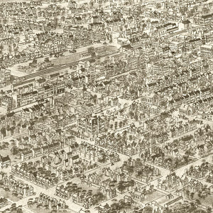 Vintage Map of Mechanicsburg, Pennsylvania 1903
