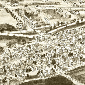 Vintage Map of Orbisonia, Pennsylvania 1906