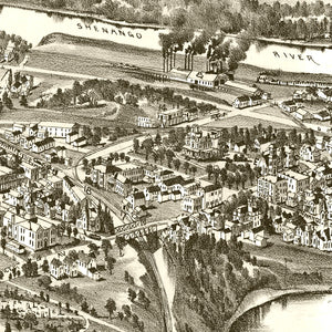 Vintage Map of Sharpsville, Pennsylvania 1901