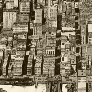 Vintage Map of Baltimore, Maryland 1912