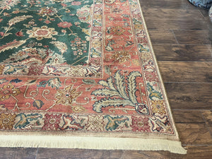 Karastan Rug 8.8 x 10 Samovar Teawash Agra #900-905, Vintage Wool Karastan Area Rug