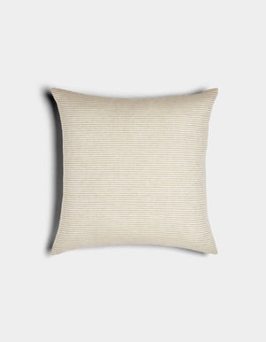 Striped Linen Throw Pillow