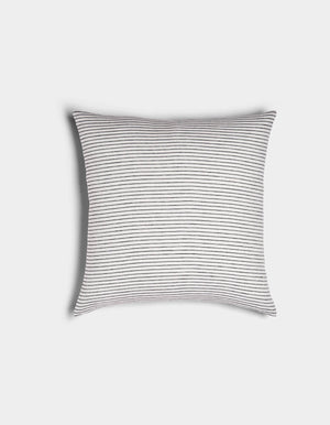 Striped Linen Throw Pillow