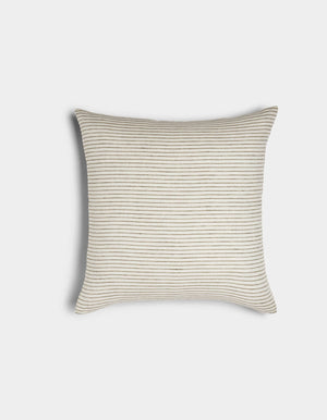 Striped Linen Throw Pillow