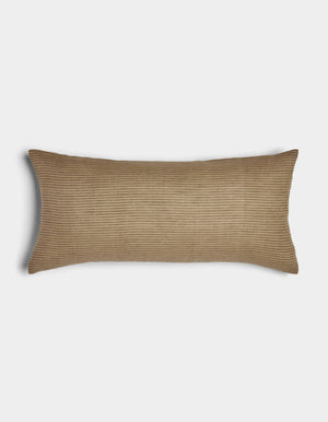 Striped Linen Throw Pillow