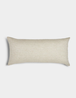 Striped Linen Throw Pillow