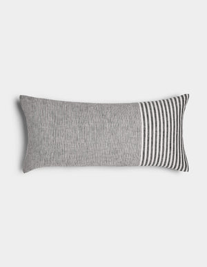 Striped Linen Throw Pillow