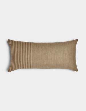Striped Linen Throw Pillow
