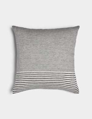 Striped Linen Throw Pillow