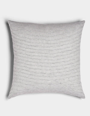 Striped Linen Throw Pillow