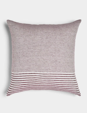 Striped Linen Throw Pillow