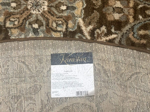 Round Karastan Rug 8x8 ft, Euphoria New Bridge Karastan Rug, Indo Mahal Design