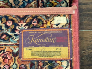 Karastan Runner Rug 2x9, Multicolor Panel Kirman Runner #717, Wool Pile, Original 700 Series, Vintage, Skinny Runner 2 x 9, Rare