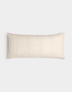 Striped Linen Throw Pillow