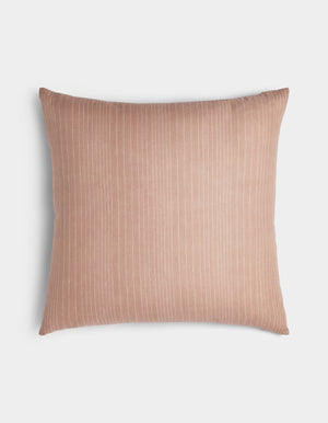 Striped Linen Throw Pillow
