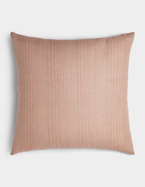 Striped Linen Throw Pillow