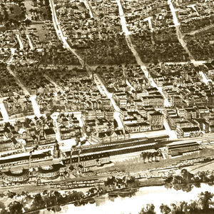 Vintage Map of Concord, New Hampshire 1899